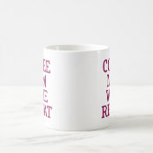 コーヒー母ワインのリピート。 コーヒーマグカップ (中央)