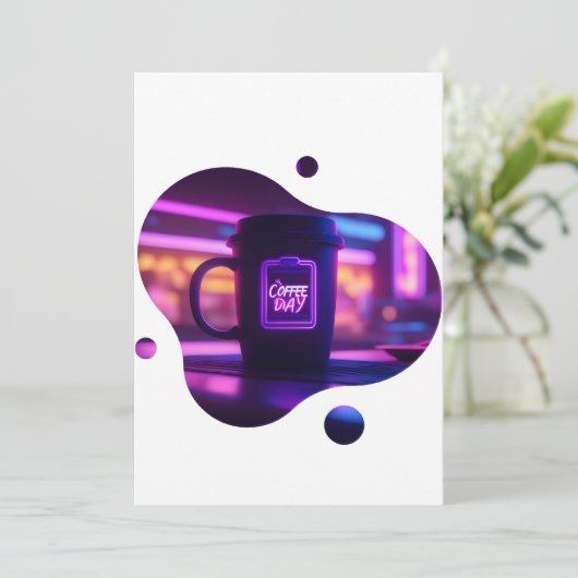 コーヒー毎日FATERS DAY 招待状 (スタンド正面)