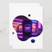 コーヒー毎日FATERS DAY 招待状 (正面/裏面)