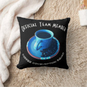 コーヒー消費部隊 | Blue Cup and Soser クッション (ブランケット)