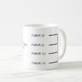 コーヒー消費: 賛美歌の比率 コーヒーマグカップ (正面右)