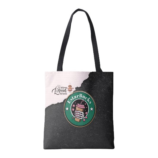 コーヒー液体忍耐力 エスターバックス トートバッグ