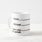 コーヒー測定のマグ コーヒーマグカップ (正面左)