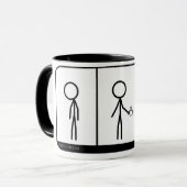 コーヒー漫画マグカップ マグカップ (正面左)