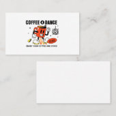 コーヒー漫画レトロ-1 名刺 (正面/裏面)