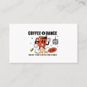 コーヒー漫画レトロ-1 名刺 (正面)