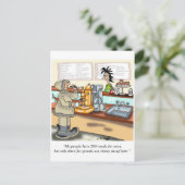 コーヒー漫画9391 ポストカード (スタンド正面)