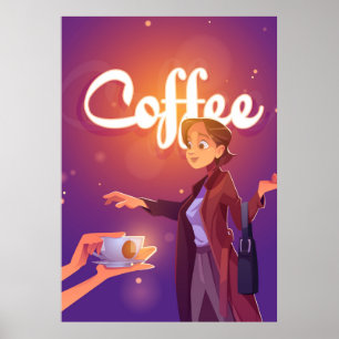 コーヒー漫画 ポスター