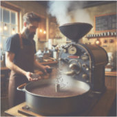 コーヒー焙煎機 シール (正面)