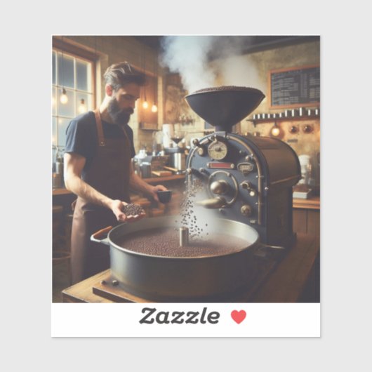 コーヒー焙煎機 シール (シート)