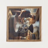 コーヒー焙煎機 タペストリー (正面(横))