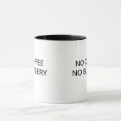 コーヒー無し外科無し マグカップ (中央)