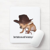 コーヒー無し マウスパッド (マウス)