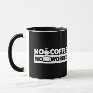 コーヒー無し。 WORKEE無し マグカップ
