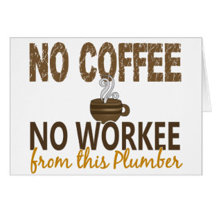 コーヒー無しWorkeeの鉛管工無し
