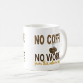コーヒー無しWorkeeネットワークエンジニア無し コーヒーマグカップ (正面右)