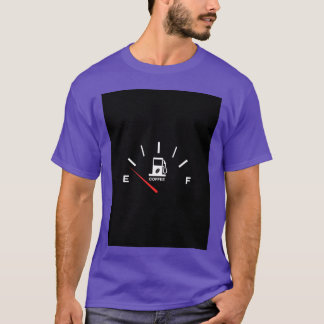 コーヒー燃料計 面白い Tシャツ