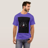 コーヒー燃料計 面白い Tシャツ (正面フル)