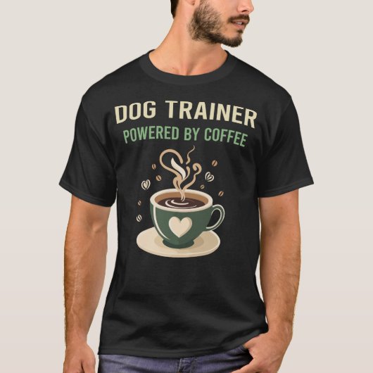 コーヒー犬のトレーナーを利用した Tシャツ (正面)