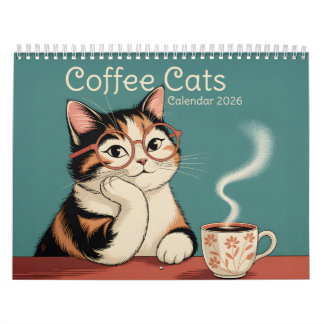 コーヒー猫 カレンダー