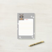 コーヒー猫 ポストイット (デスク上)