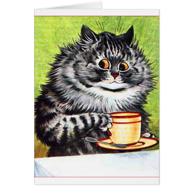 コーヒー猫(ヴィンテージのイメージ) (正面)