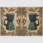 コーヒー瓶エフエマコラージュ 薄葉紙 (正面)