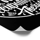 コーヒー生業セラピーOTセラピスト ポスター (角)