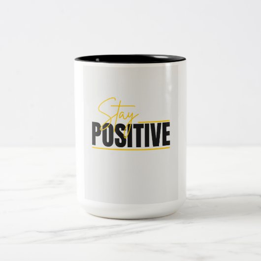 コーヒー用の紅茶カップ ツートーンマグカップ (中央)