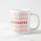 コーヒー用の難しく高価な余分な大きなマグカップ ジャンボコーヒーマグカップ (右)