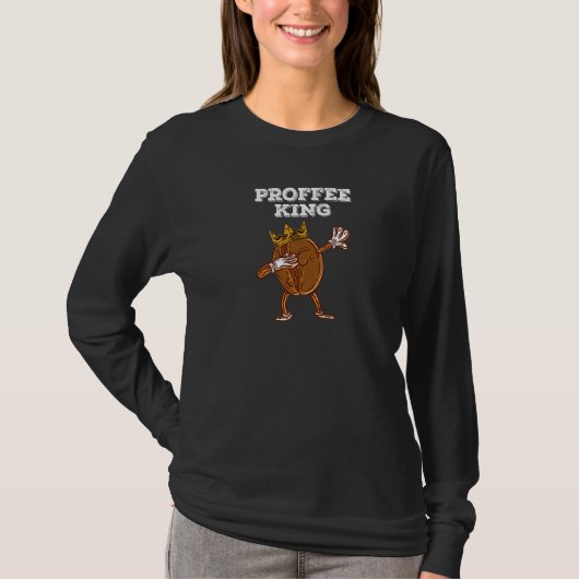 コーヒー用タンパク質コーヒープロフェキング Tシャツ (正面)