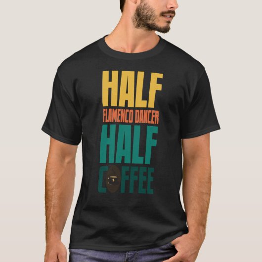 コーヒー用フラメンコ Tシャツ (正面)