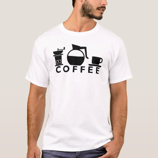 コーヒー用品 Tシャツ (正面)