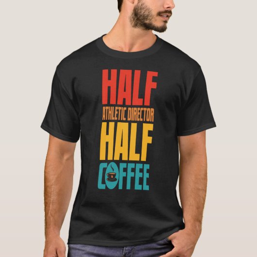 コーヒー用運動選手 Tシャツ (正面)