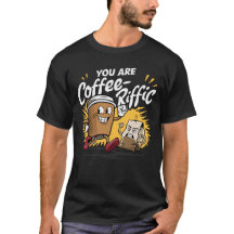 コーヒー用Tシャツ お気に入りのコーヒー好きのギフト|