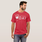 コーヒー盛りの日 Tシャツ (正面フル)