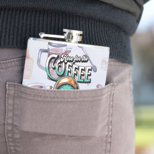 コーヒー目当てで来ました フラスク (インサイチュ)