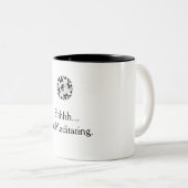 コーヒー瞑想 ツートーンマグカップ (正面右)