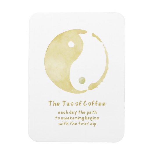 コーヒー磁石のタオ マグネット (縦)