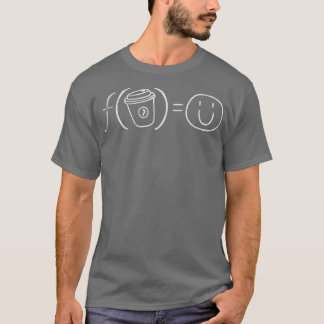 コーヒー科学物理数学動揺して Tシャツ
