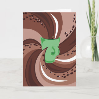 コーヒー突進カード カード