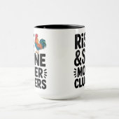 コーヒー笑わされる好きの方への贈り物 マグカップ (中央)