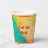 コーヒー紙コップ 紙コップ (裏面)