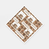 コーヒー紙 スタンダードランチョンナプキン (角)