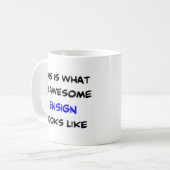 コーヒー素晴らしマグを入れる コーヒーマグカップ (正面左)