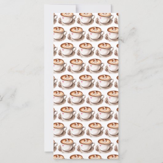 コーヒー結婚シューゲームブライダルシャワー (裏面)