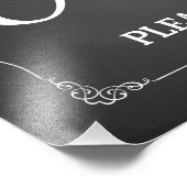 コーヒー結婚バーの看板 フォトプリント            (角)