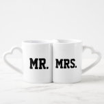 コーヒー結婚マグカップさん。ミセス ペアカップ<br><div class="desc">MRそしてミセスコーヒーマグ</div>