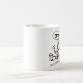 コーヒー緊急のコーヒーカップ コーヒーマグカップ (中央)