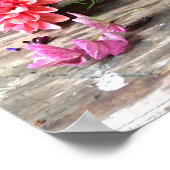 コーヒー缶ポスター16x24インチ ポスター (角)